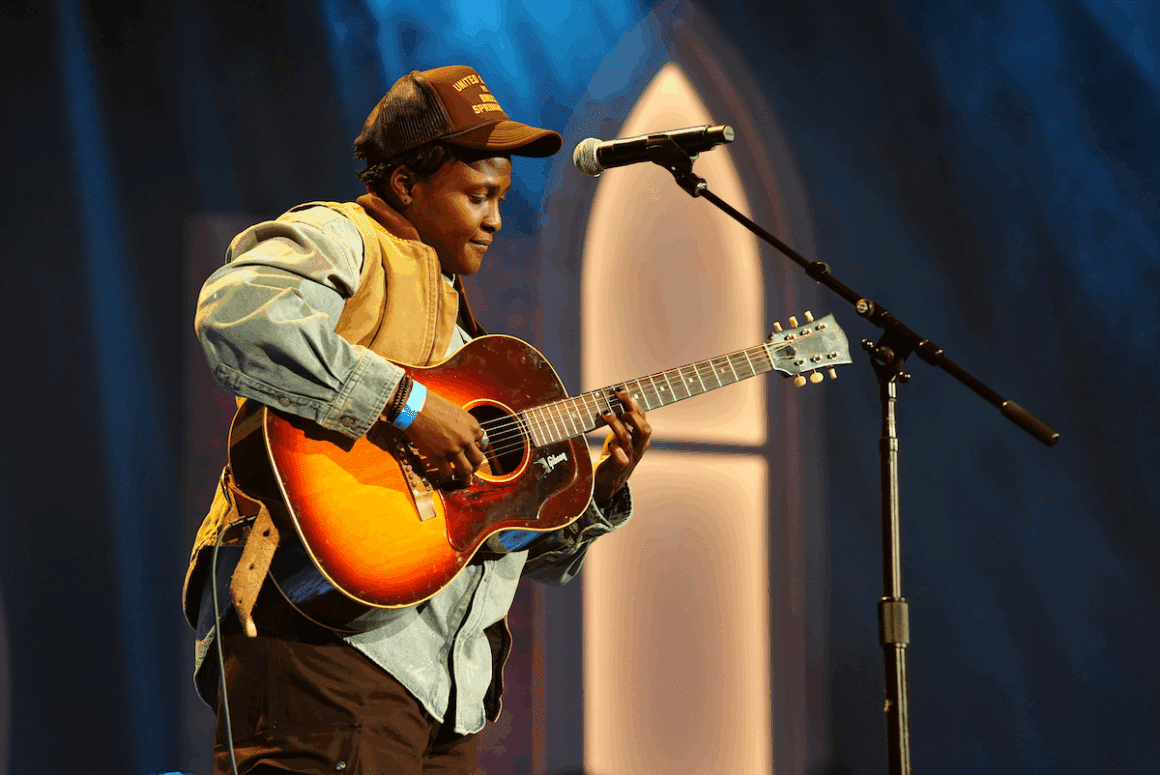 Joy Oladokun performs onstage for the 24th Annual Americana Honors & Awards at Ryman Auditorium on Sept. 10, 2025 in Nashville, Tenn. (Photo by Erika Goldring/Getty Images for Americana Music Association)
