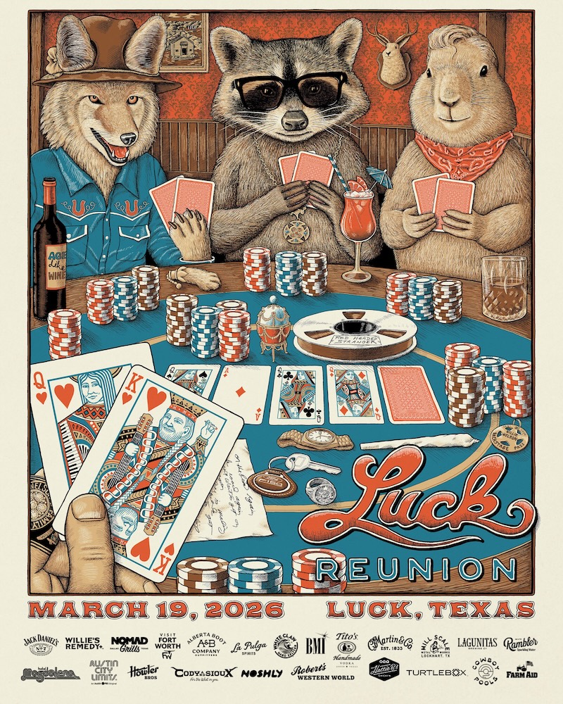 Luck Reunion 2026 Poster Art